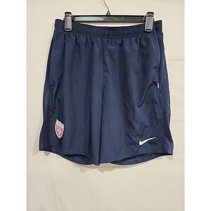 Nike Dri-Fit Shorts Mens Size XL Blue, West Side Alliance Soccer Club Emblem‎